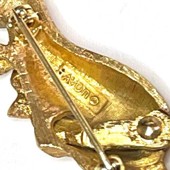 Vintage Brooch Kangaroo Articulated Animal Vtg Costume Jewelry Pin F023 - Picture 5 of 6